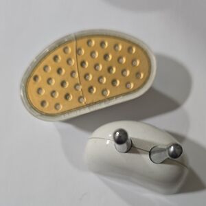 NuFace White and Gold Wearable Charger